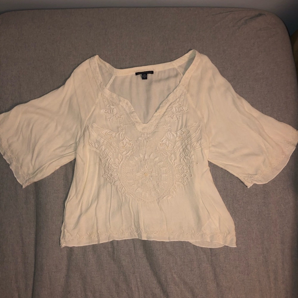 Cream colored tunic from American Eagle
